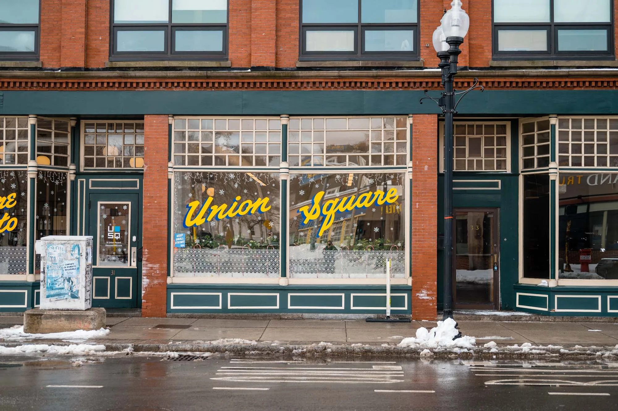 union square sign inSomerville