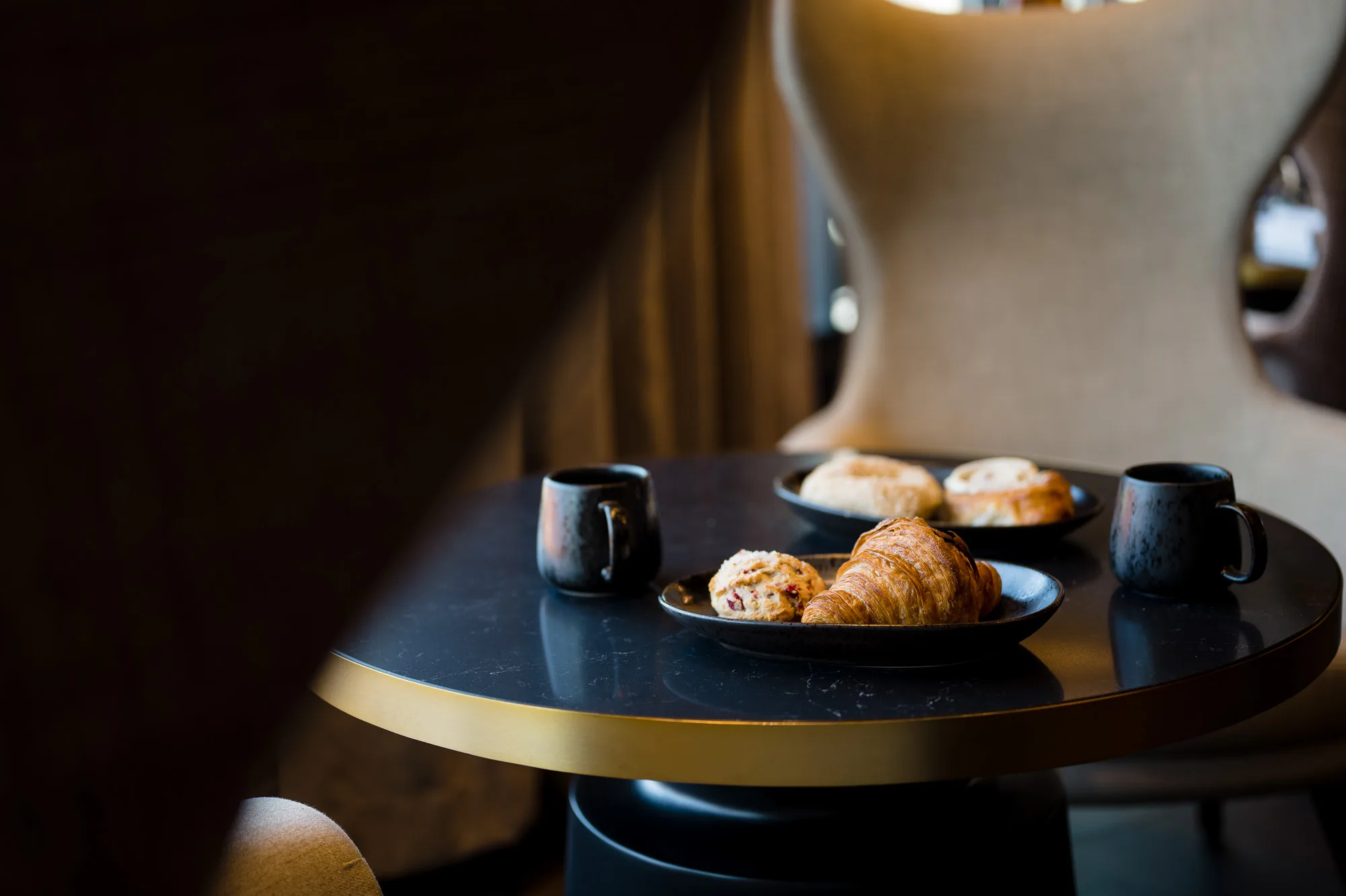 croissants from Cambria hotel in Somerville