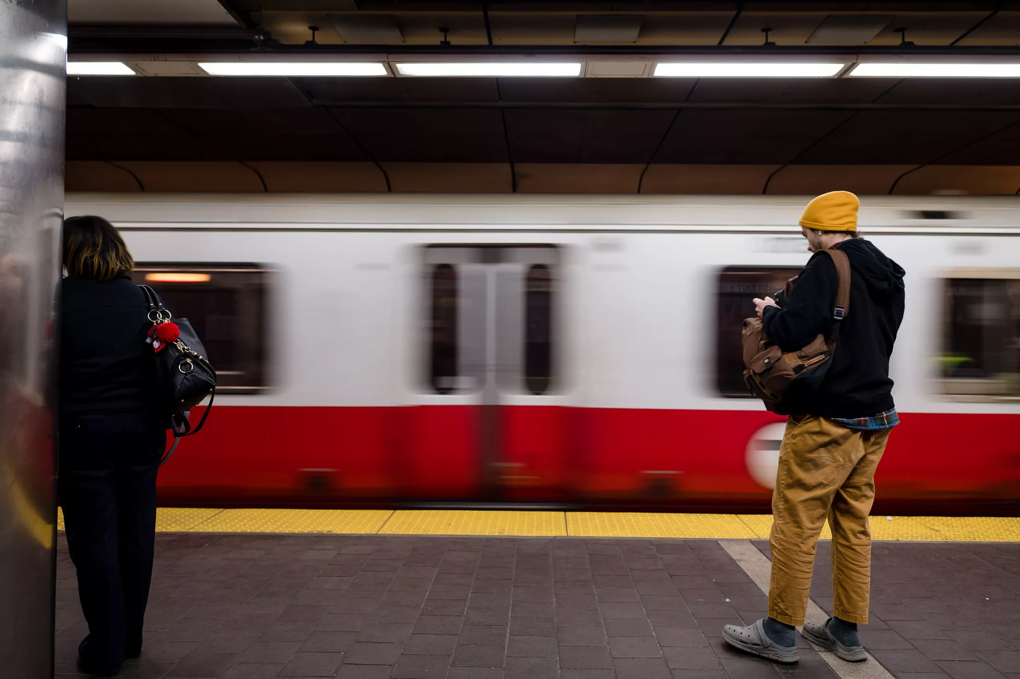 Porter Square station near Harvard in Cambridge